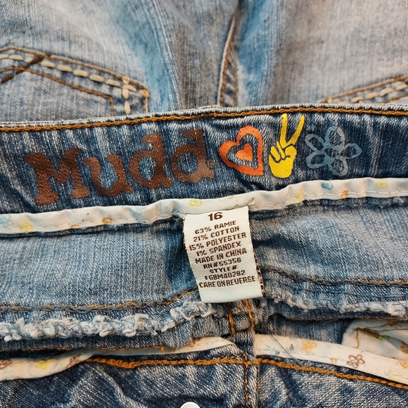 Mudd Jeans 16 Teens Girls Printed - Picture 8 of 8